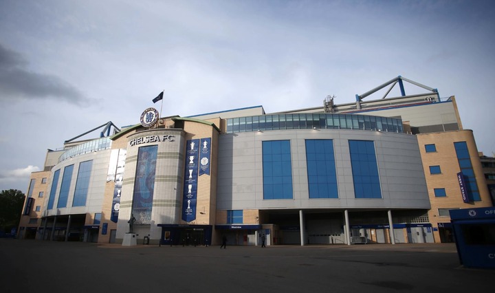 A general view of Stamford Bridge ahead the U18 Premier League Final between Chelsea FC U18 and Manchester United FC U18 at Stamford Bridge on May ...