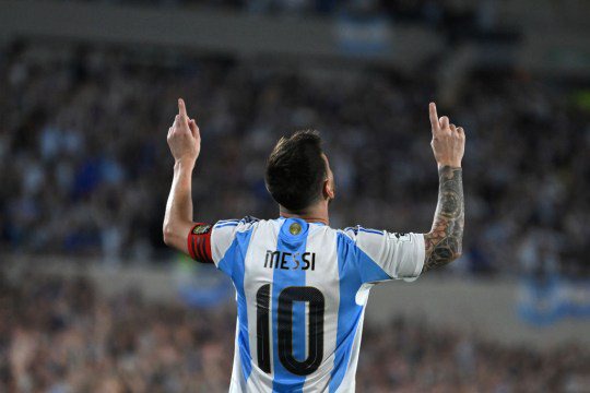 Messi is unsure whether he will play at the 2026 World Cup (Photo by Marcelo Endelli/Getty Images)