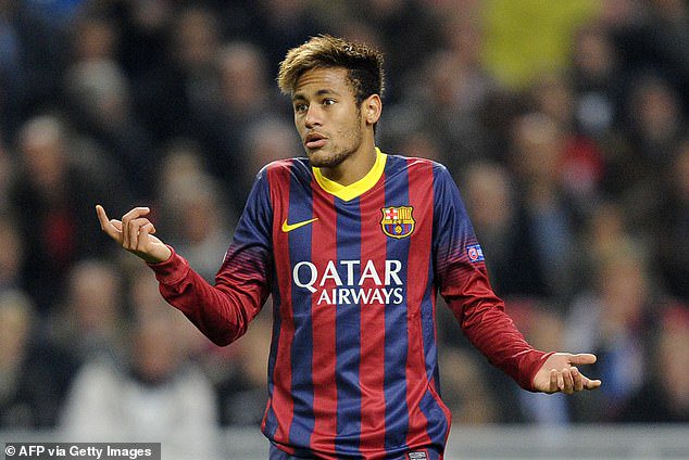 Neymar had been linked with making a shock return to former club Barcelona over the summer