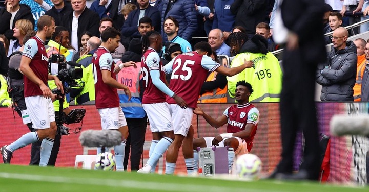 Mohammed Kudus Celebrates Goals by Sitting on Chair