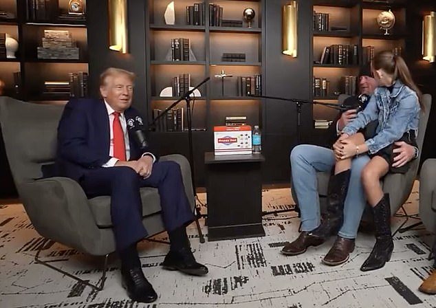 Trump was speaking to WWE legend The Undertaker on his podcast 'Six Feet Under'. He brought his daughter in a bid to discuss the issue of trans athletes in women's sports