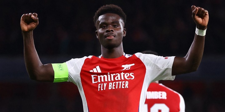 bukayo saka arsenal