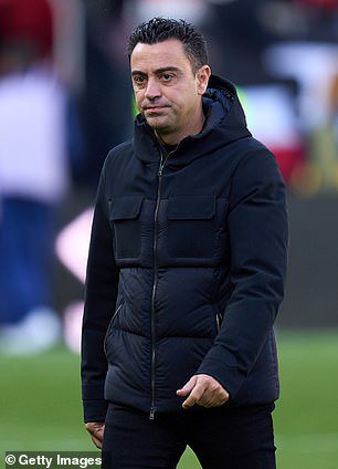 Man United have held talks with former Barcelona boss Xavi