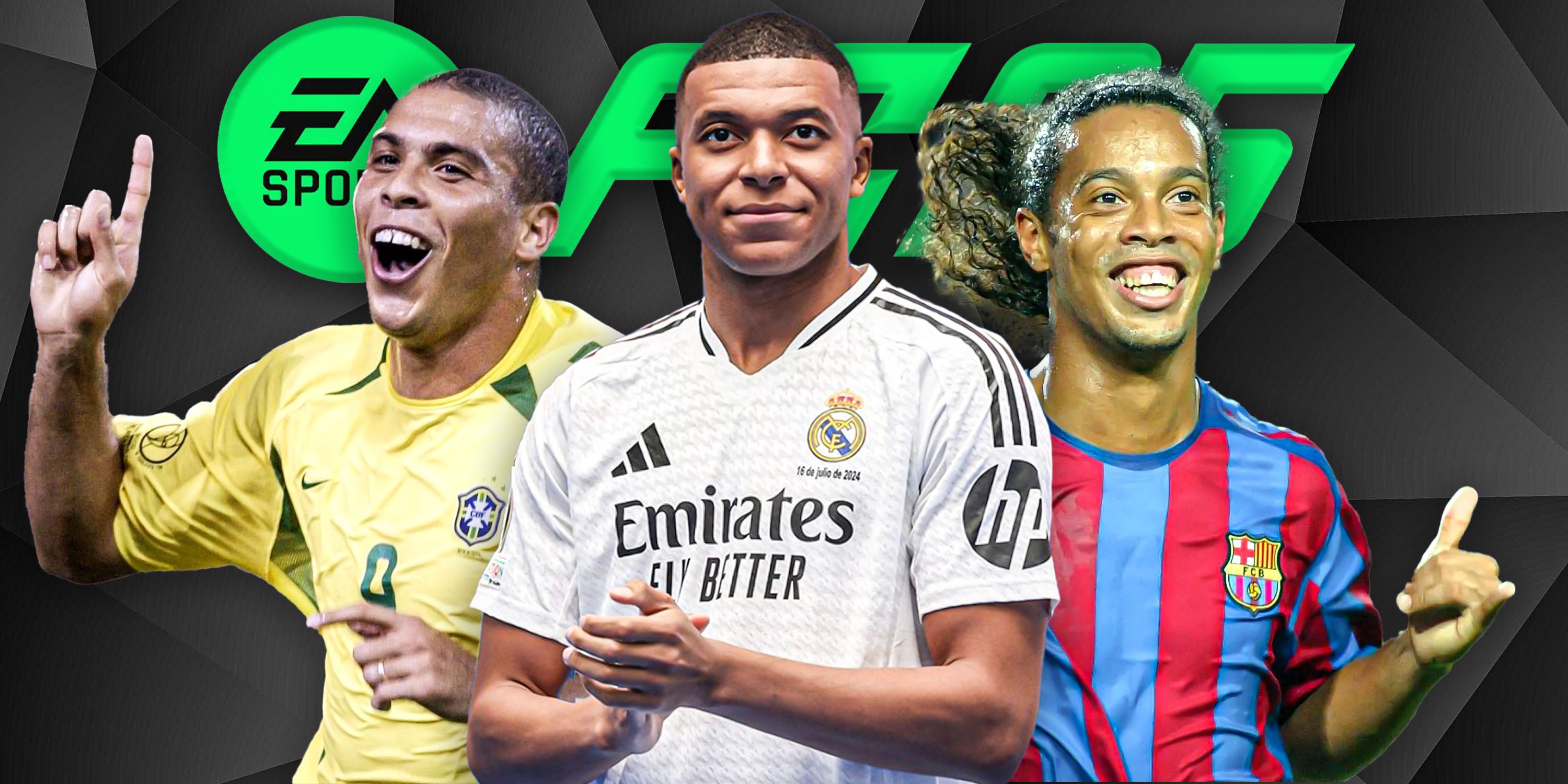 Mbappe, Ronaldinho and Ronaldo