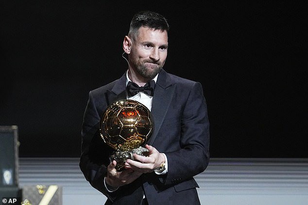 Lionel Messi is the current holder of the men's Ballon d'Or but did not make this year's shortlist