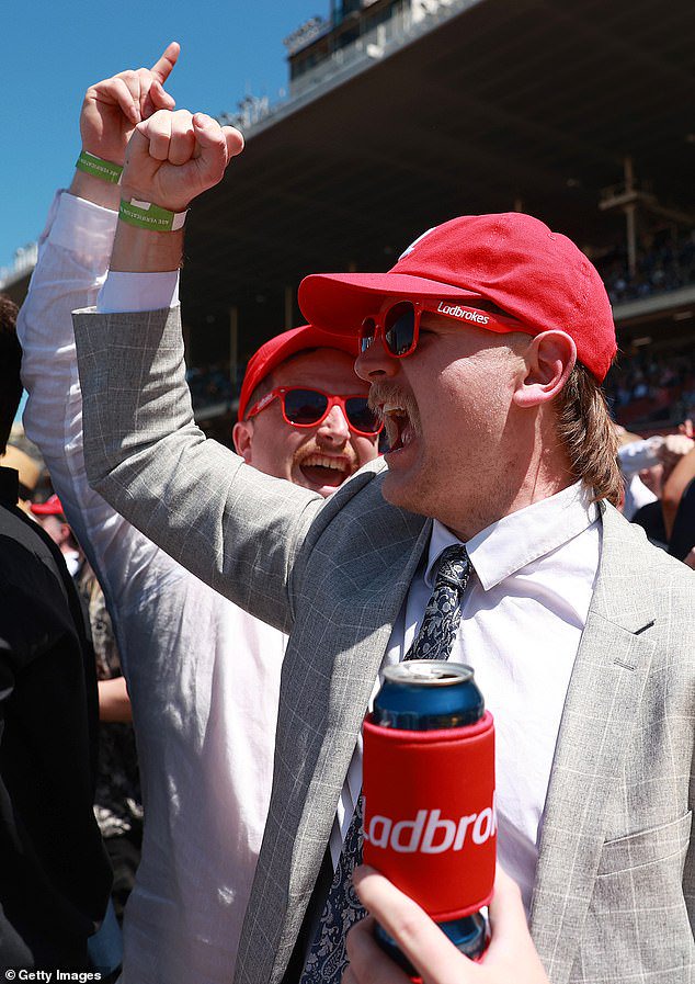 Waterhouse wants to see young people attending more race meets every year and learning more about the sport (pictured, racegoers at last Saturday's Cox Plate)