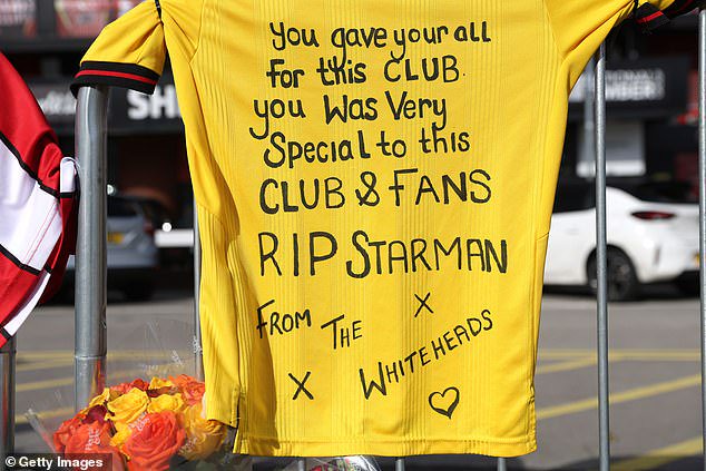 Baldock was known as 'Starman' by supporters who sung an ode to him at matches to the tune of the David Bowie hit