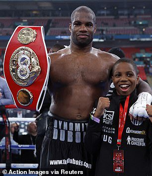 Dubois retained his IBF title with a career-defining performance against AJ on September 21, flooring him four times and delivering a knockout in the fifth