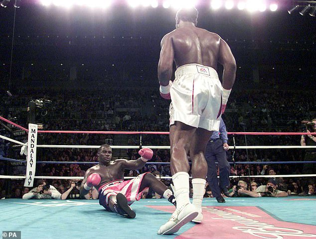 Lewis went on to reference his own experience against Hasim Rahman, explaining how he managed to avenge his shock loss to the African heavyweight with a blistering KO victory