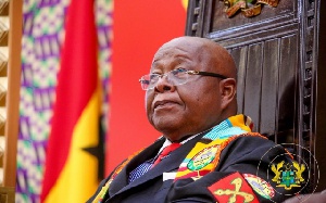 Former Speaker of Parliament, Professor Aaron Mike Oquaye