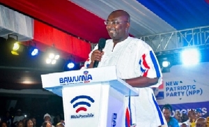 Flagbearer of the New Patriotic Party, Dr. Mahamudu Bawumia