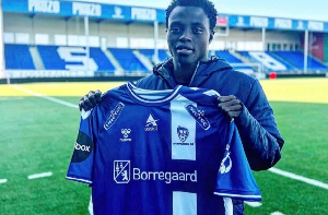 Daniel Awuni is on loan at Eliteserien