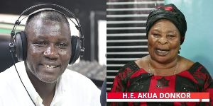 Adakabre was Akua Donkor's running mate in the 2020 election