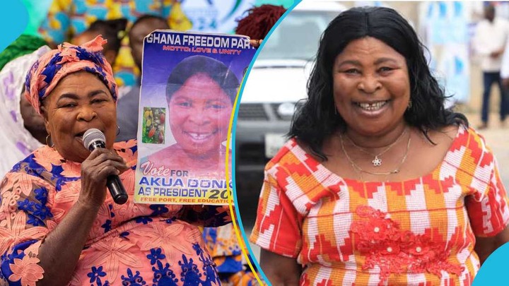 Akua Donkor: Ghana Freedom Party Presidential Candidate Dies At Ridge  Hospital Aged 72 - YEN.COM.GH