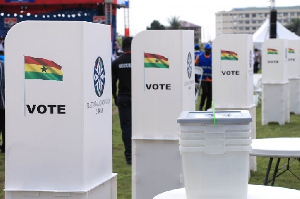 File photo of voting stands