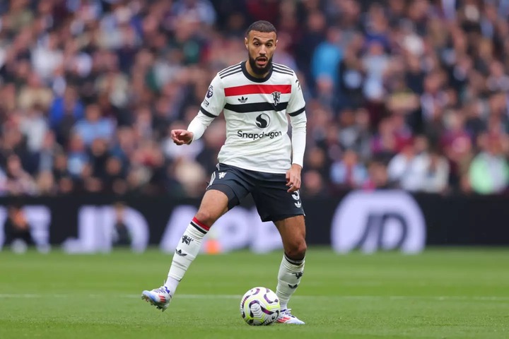 Noussair Mazraoui joined Manchester United over the summer for a fee of €42.50m. (Image: Getty)