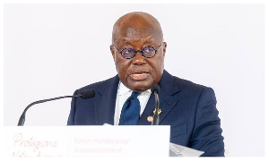 President Nana Addo Dankwa Akufo-Addo is Ghana's president