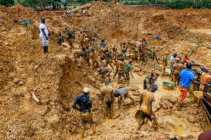 Galamsey has destroyed many farm lands and water bodies