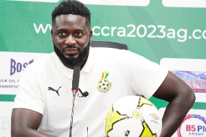 Ghana U20 head coach Desmond Ofei