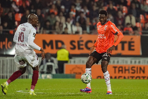 Adjei was formidable at the back for Oliver Pantaloni