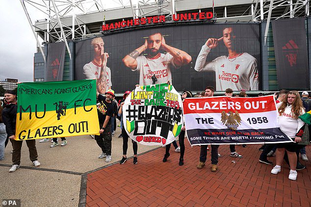 A Manchester United supporters' group, The 1958, have staged high-profile protests against the Glazers in recent years