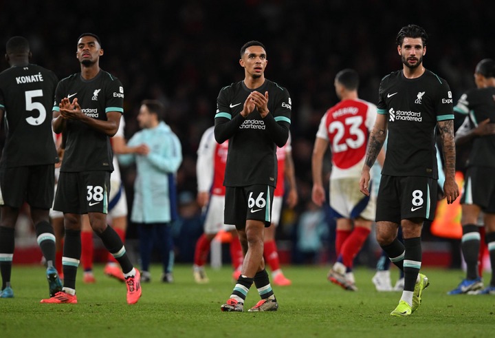 (THE SUN OUT, THE SUN ON SUNDAY OUT)  Ryan Gravenberch of Liverpool Trent Alexander-Arnold of Liverpool and Dominik Szoboszlai of Liverpool showing...