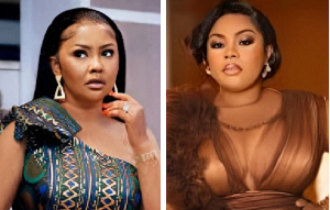 Nana Ama McBrown and Empress Gifty