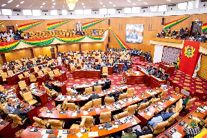 A section of MPs seated in parliament