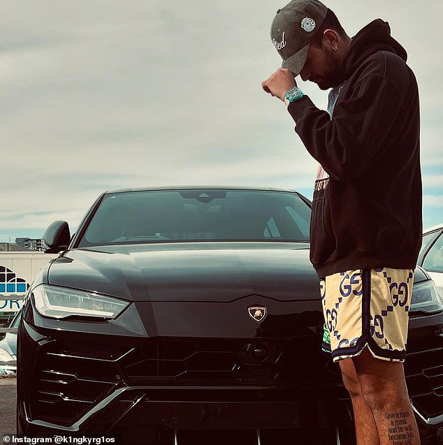 Nick Kyrgios has been making several adjustments to his state-of-the-art Lamborghini Urus (pictured together)