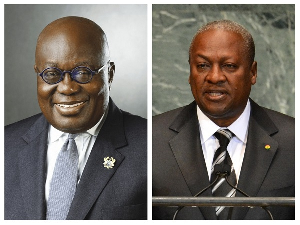 President Akufo-Addo and John Mahama