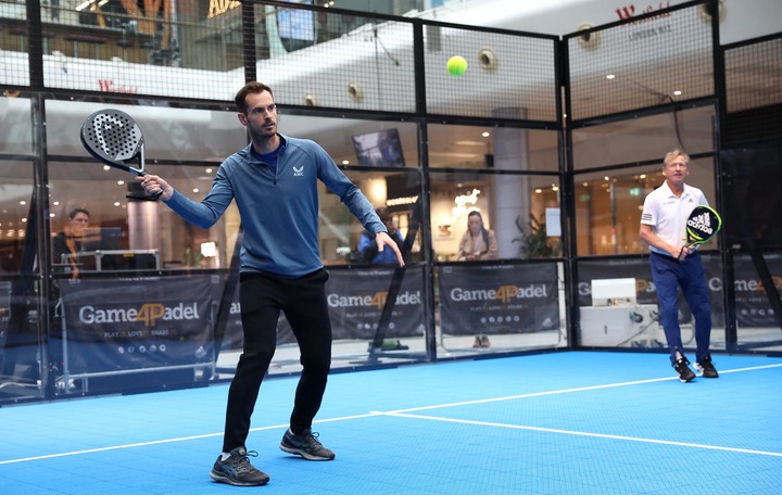 Two-time Wimbledon champion Andy Murray launched a padel team last year