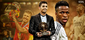 Rodri beat stiff competition from Real Madrid's Vinicius Jr to win the coveted award