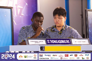 St Thomas Aquinas are out of the 2024 NSMQ after losing to Okuapemman SHS