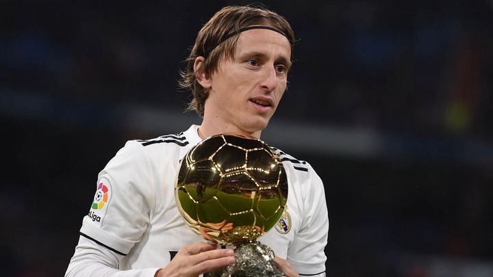 Luka Modric Real Madrid 2018 Ballon d'Or