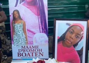 Maame Dwomoh Boaten and Justine Agbenu tragically died in a fatal accident