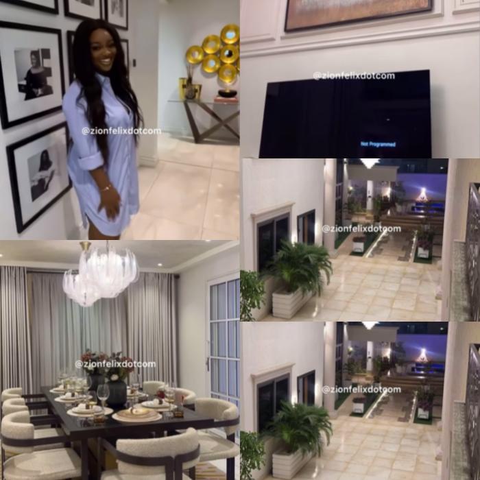 Just In: Jackie Appiah’s Beautiful Mansion Catch’s Fire As Light Goes Off In The Neighbourhood