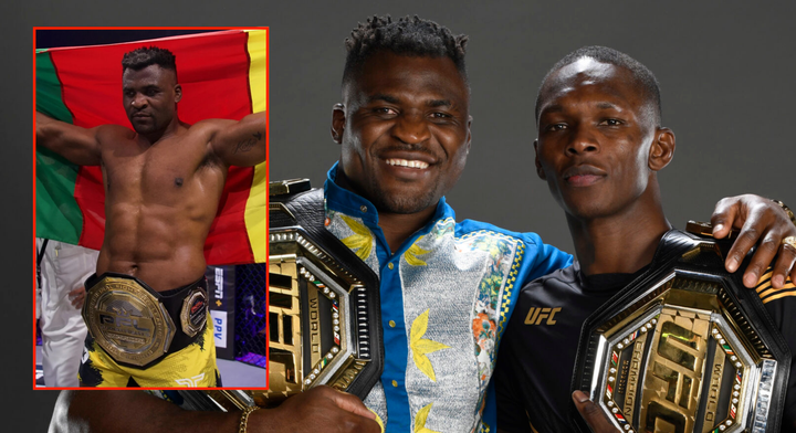 Pop out of Francis Ngannou and Israel Adesanya after UFC 263 and Ngannou after PFL Super Fights