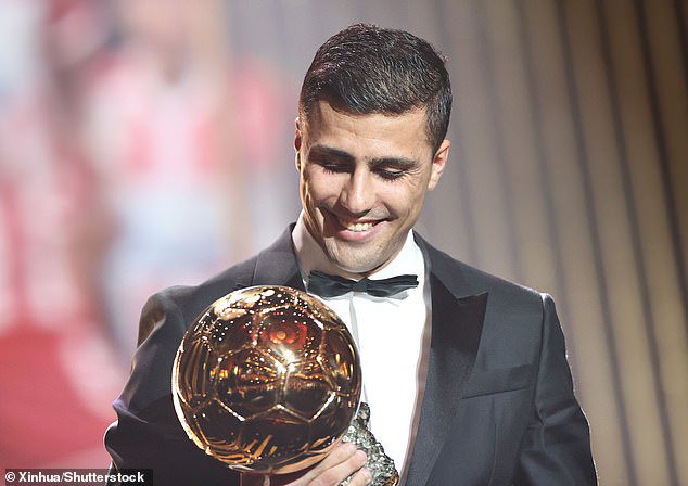 The Spanish giants were furious that Rodri was given the award ahead of Vinicius Jr, but made no mention of feeling sympathy for Bellingham - who finished third in the rankings