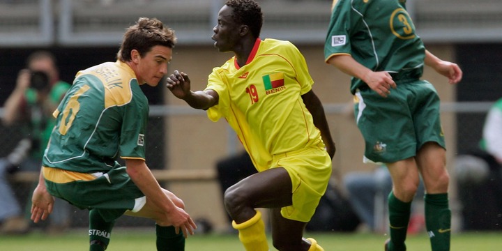 Seidath Tchomogo in action for Benin against Australia