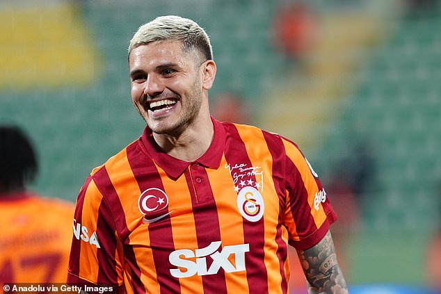 Icardi plays for Turkish giants Fenerbahce and has scored six goals in 14 games this campaign