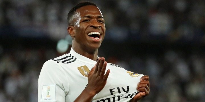 Real Madrid's Vinicius Junior