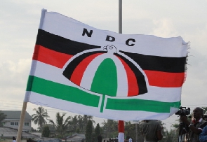 Flag of the National Democratic Congress (NDC)