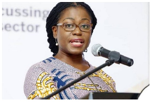 Outgoing Second Deputy Governor of the Bank of Ghana, Elsie Addo Awadzi