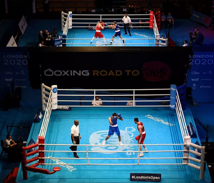 Boxing has taken place in a 'ring' for centuries (Credit:Getty)