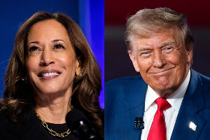 Kamala Harris and Donald Trump