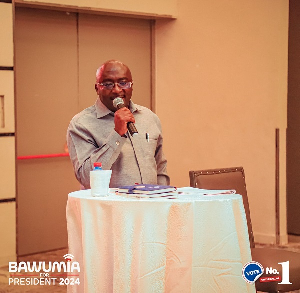 Vice President of Ghana and Flagbearer of the New Patriotic Party, Dr. Mahamudu Bawumia