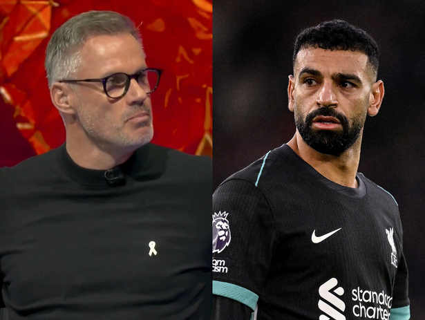 Jamie Carragher slammed Mohamed Salah