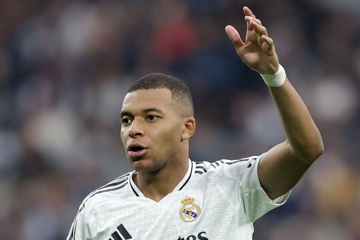 Kylian Mbappe of Real Madrid