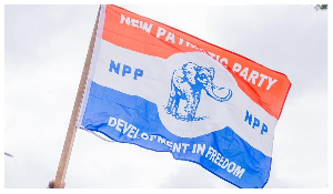 Flag of the New Patriotic Party (NPP)