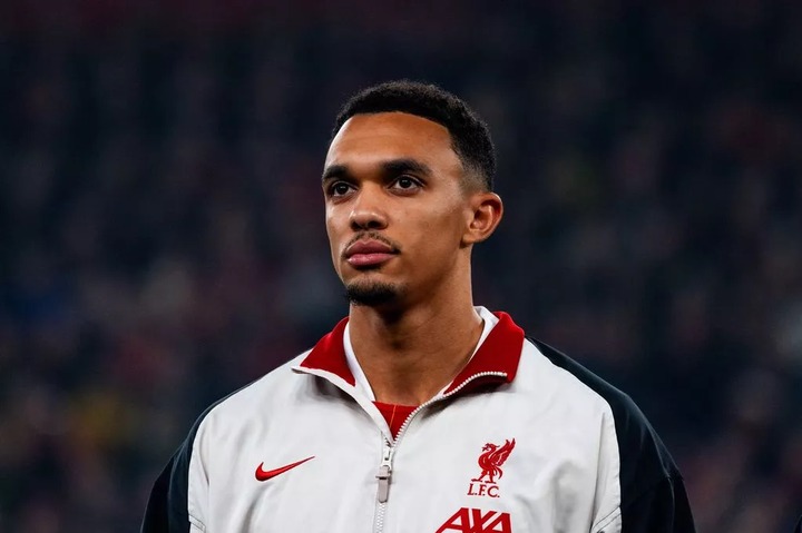 Liverpool star Trent Alexander-Arnold ahead of their UEFA Champions League 2024/25 League Phase match against Bayer 04 Leverkusen at Anfield